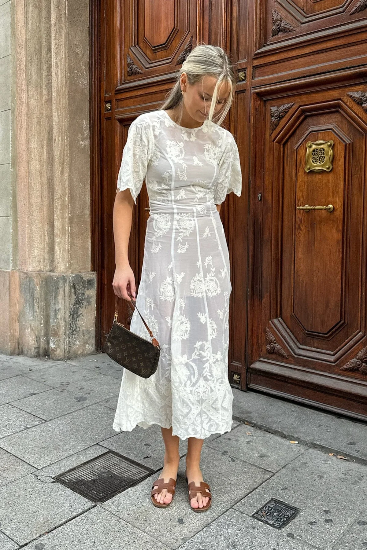 BYIC Ellinoric Lace Long Dress