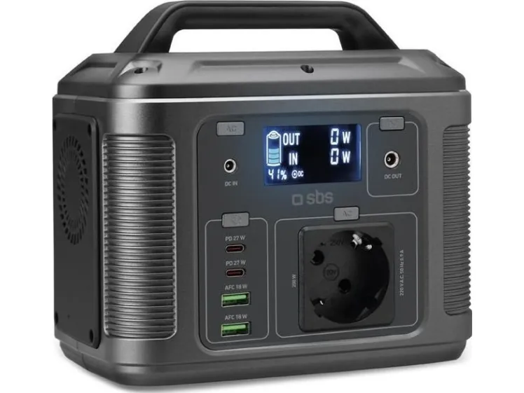 Sbs Portable 200W charging station. Sort