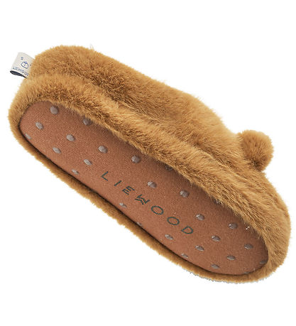 Liewood Hausschuhe - Aviaja Bear - Golden Caramel