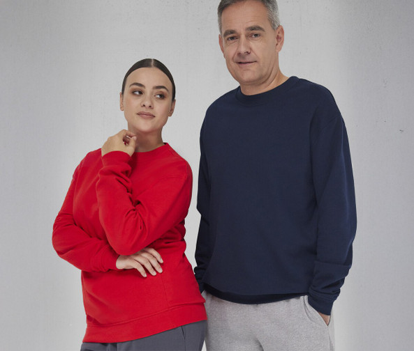B&C ID222 - Sweat col rond unisexe