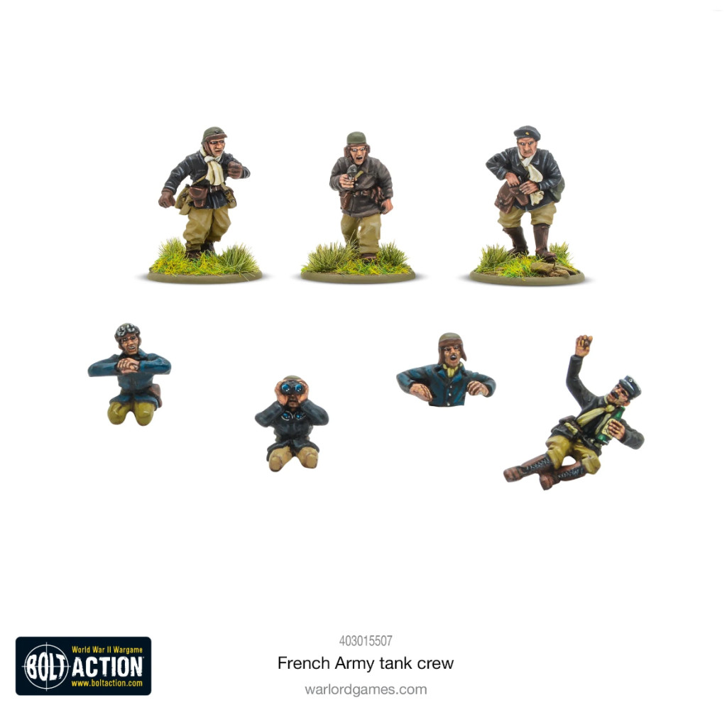 Bolt Action - French Army Tank Crew