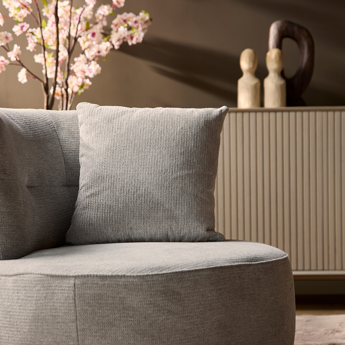 Fauteuil Flow Lichtgrijs