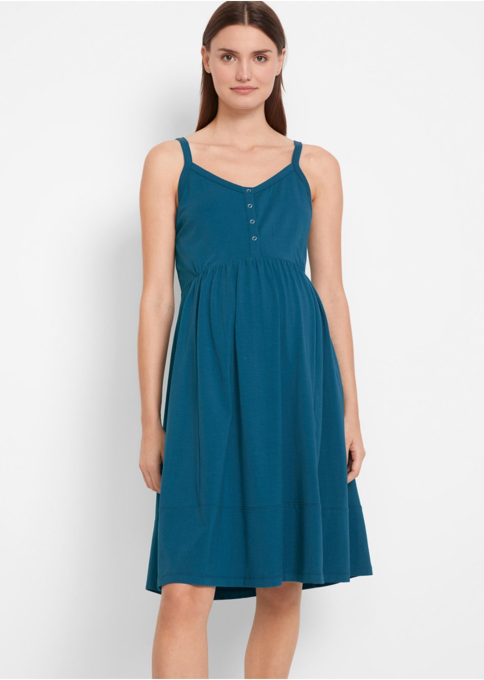 Robe de grossesse avec fonction allaitement en coton
