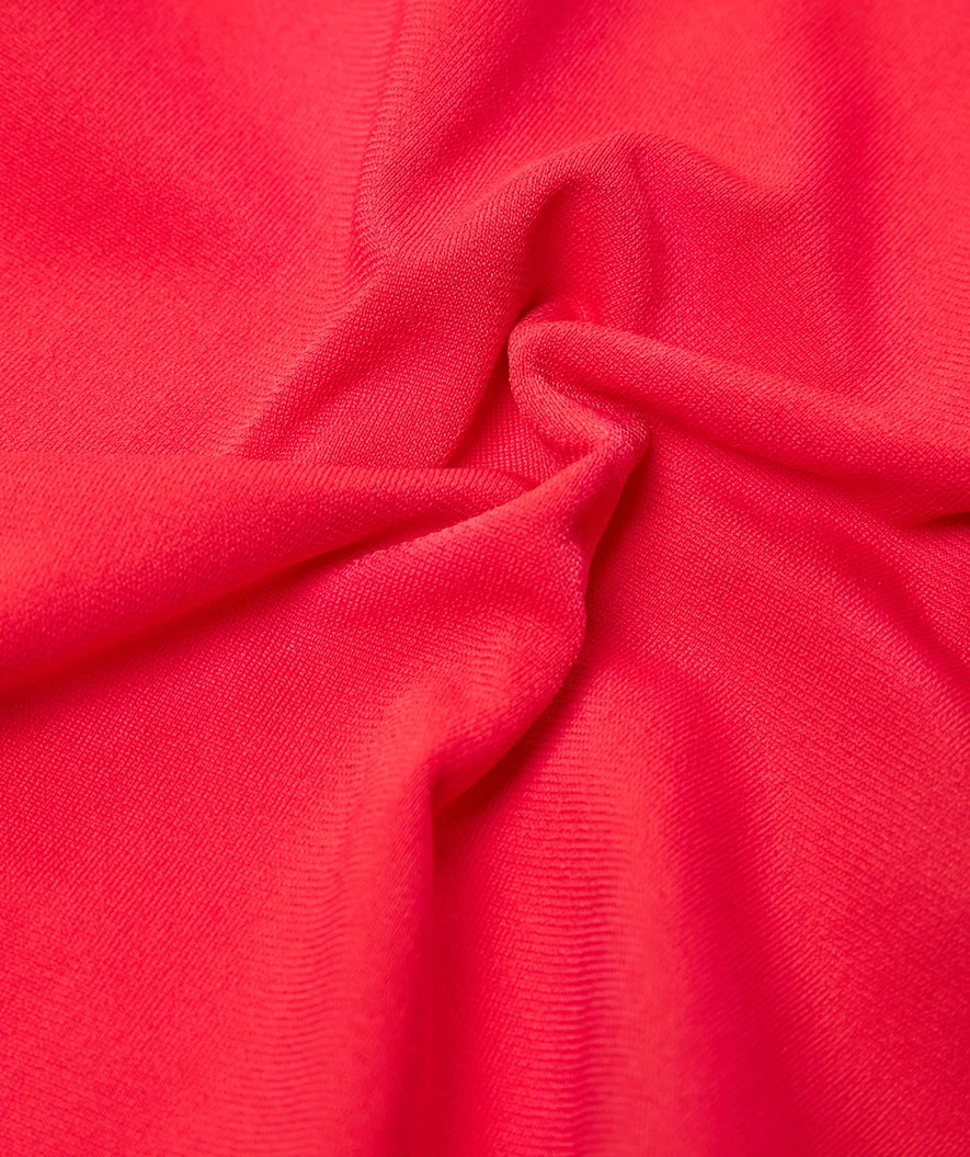Watery badedragt til damer - Freestyler Solid - Cherry Red