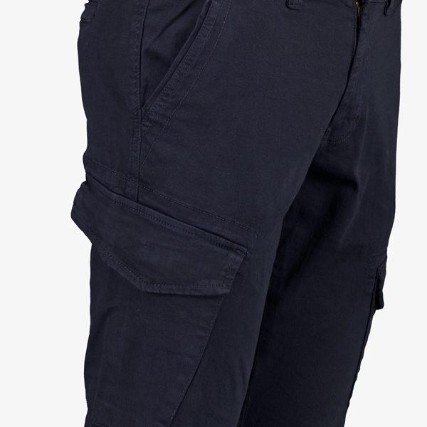 Unsigned heren cargo broek donkerblauw