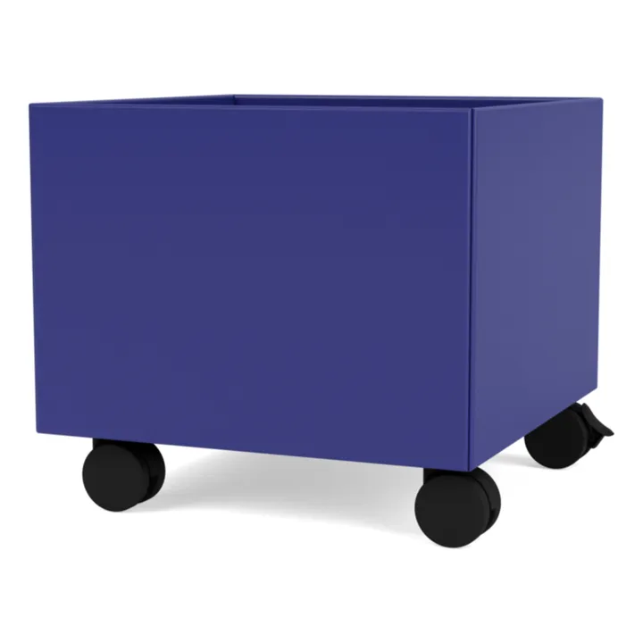 Montana Furniture Coffre de rangement Playbox pour enfant | Bleu roi