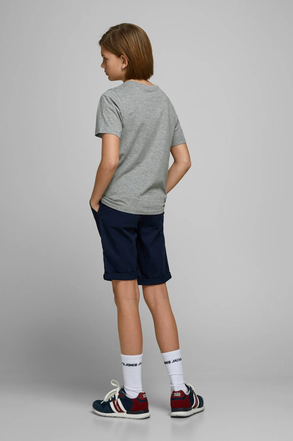 JACK & JONES bermuda JJIBOWIE donkerblauw