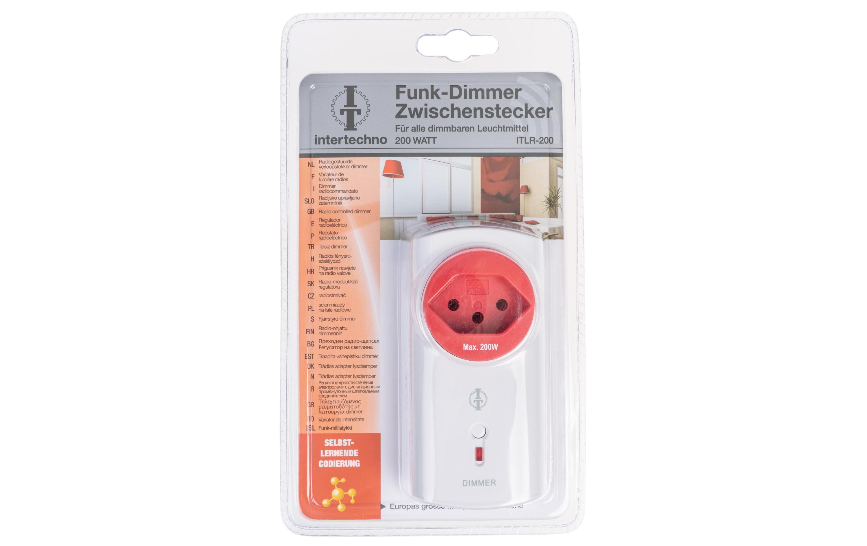 Funk-Universaldimmer ITLR-200Funk-Universaldimmer für alle Sender