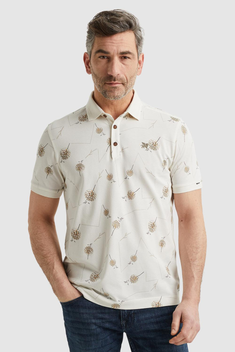 Vanguard ecru heren polo