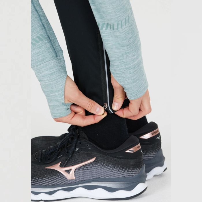 Endurance Dame Lange tights Elinor Windblock Tights Sort