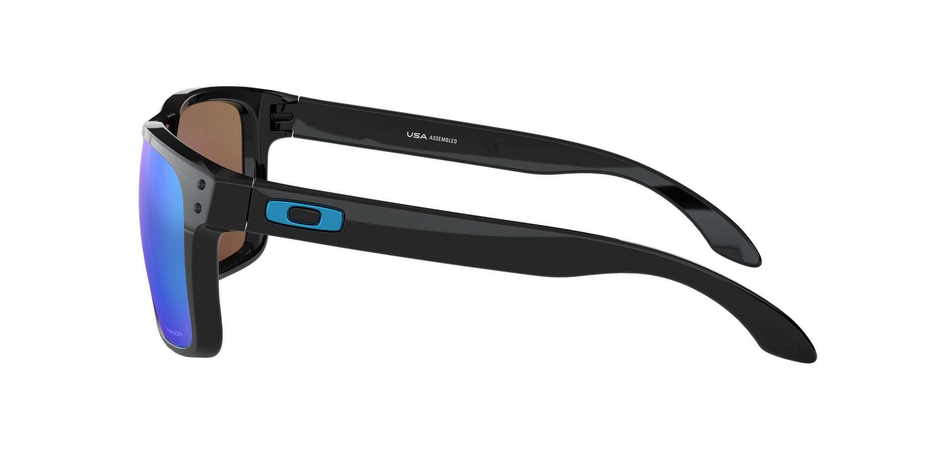 Oakley Holbrook XL Sport Zonnebril Polished Zwart met Prizm Sapphire Lens