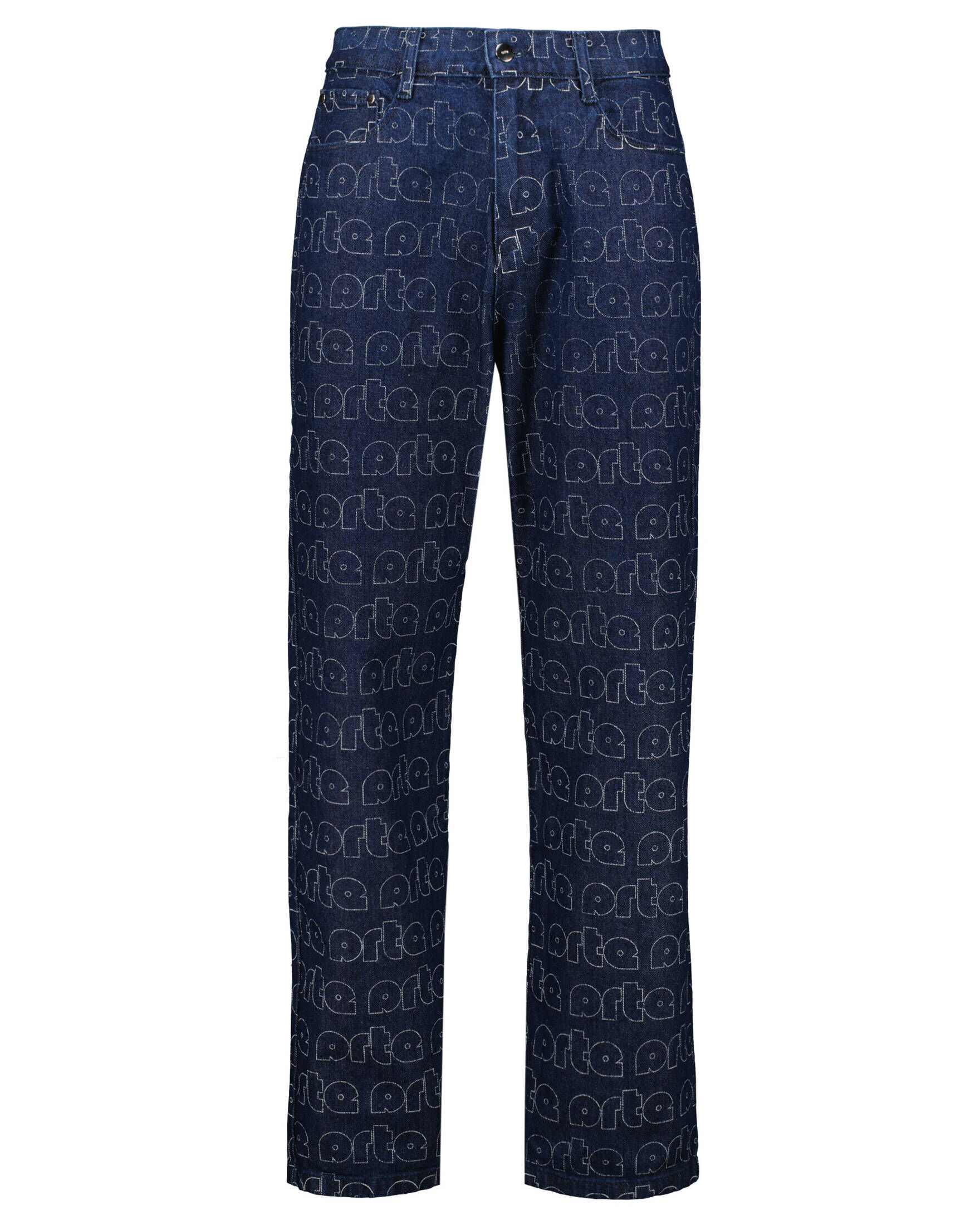 Arte Antwerp| Herren Jeans ALLOVER LOGO COTTON TWILL PANTS
