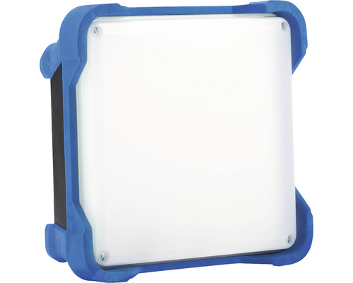 HEDI LEDCUBE IP54 met noodverlichtingsfunctie BxHxD 273x256x163 mm blauw/zwart