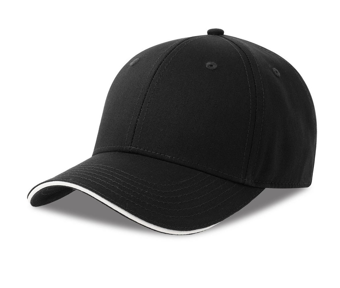 ATLANTIS HEADWEAR AT291 - Casquette 6 pans visière sandwich