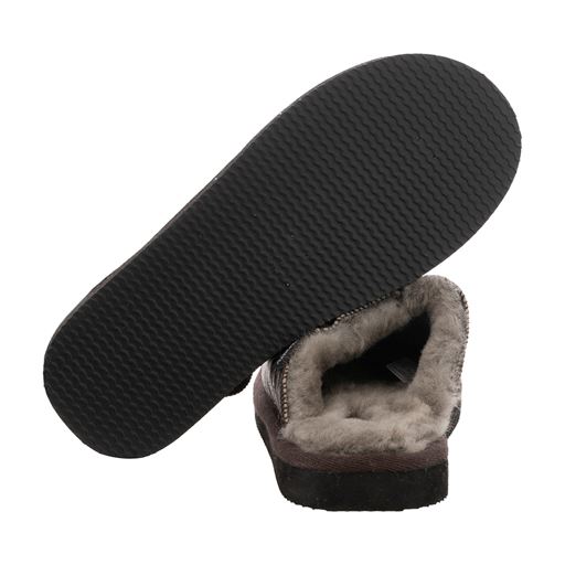Shepherd Of Sweden Hugo Slippers, Stone Oiled Antique, 44
