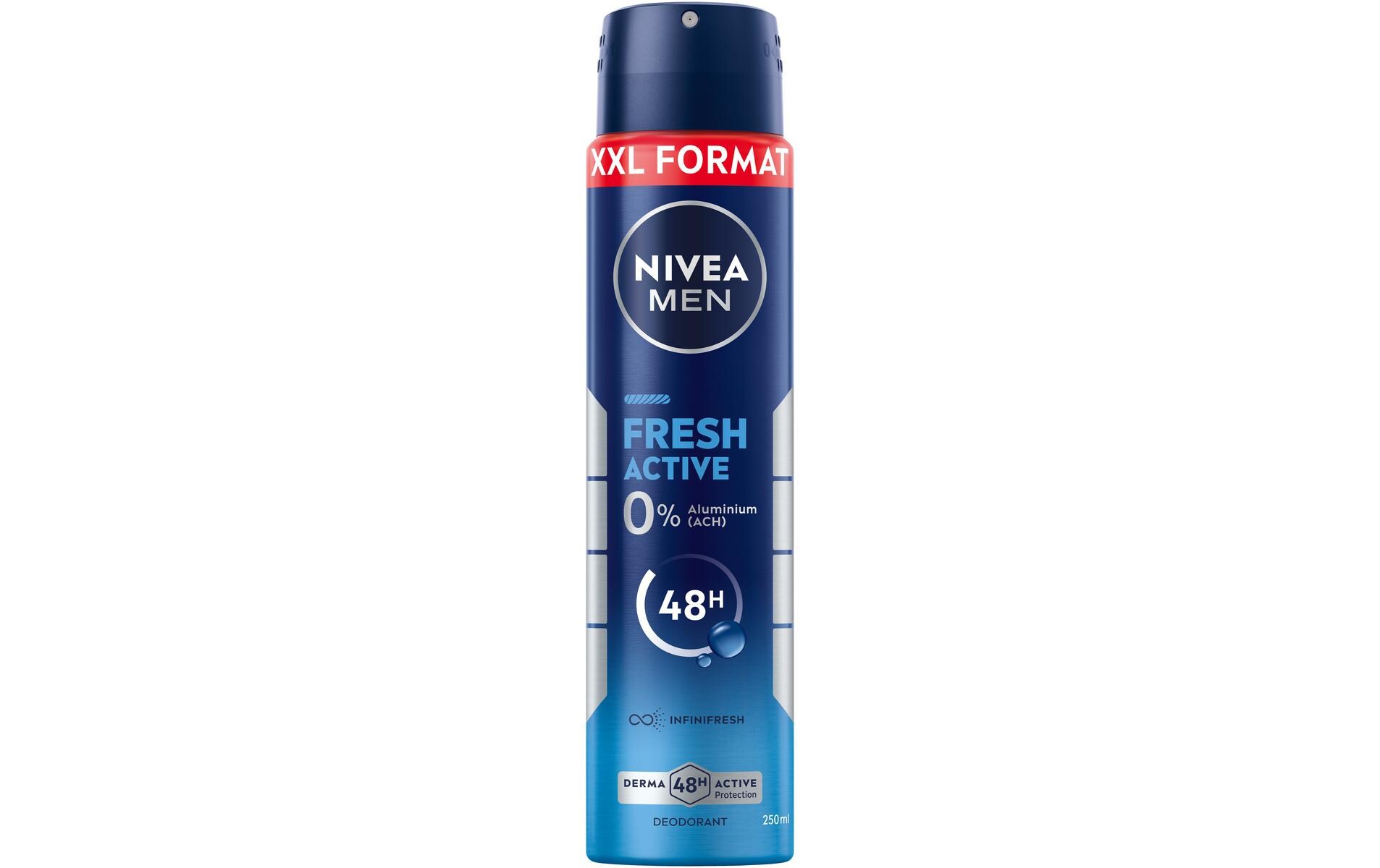 Deo Spray Fresh Active XXL 250 mlDeo bekämpft geruchsverursachende Bakterien aktiv
