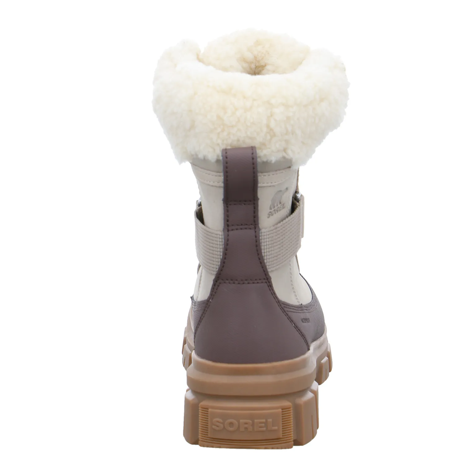 SOREL Snowboot Taupe Leder  wasserdicht