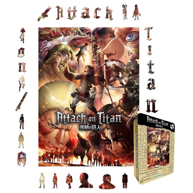 Crafthub Attack on Titan puslespil (Assult on the Titan)