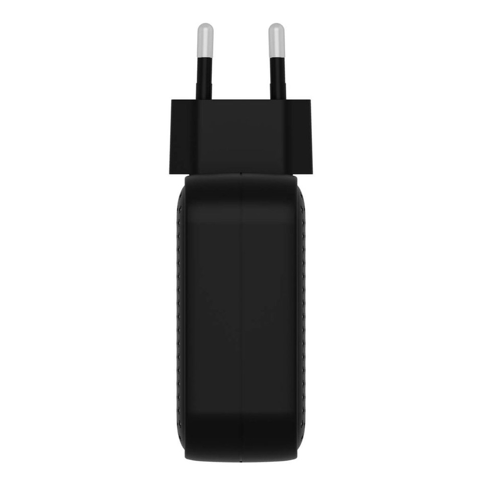 Hyper - HyperJuice - 70W USB-C GaN Rejse Oplader (3C+1A) - Sort