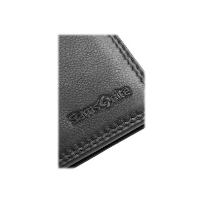 Samsonite Attack SLG M - Portefeuille cuir noir