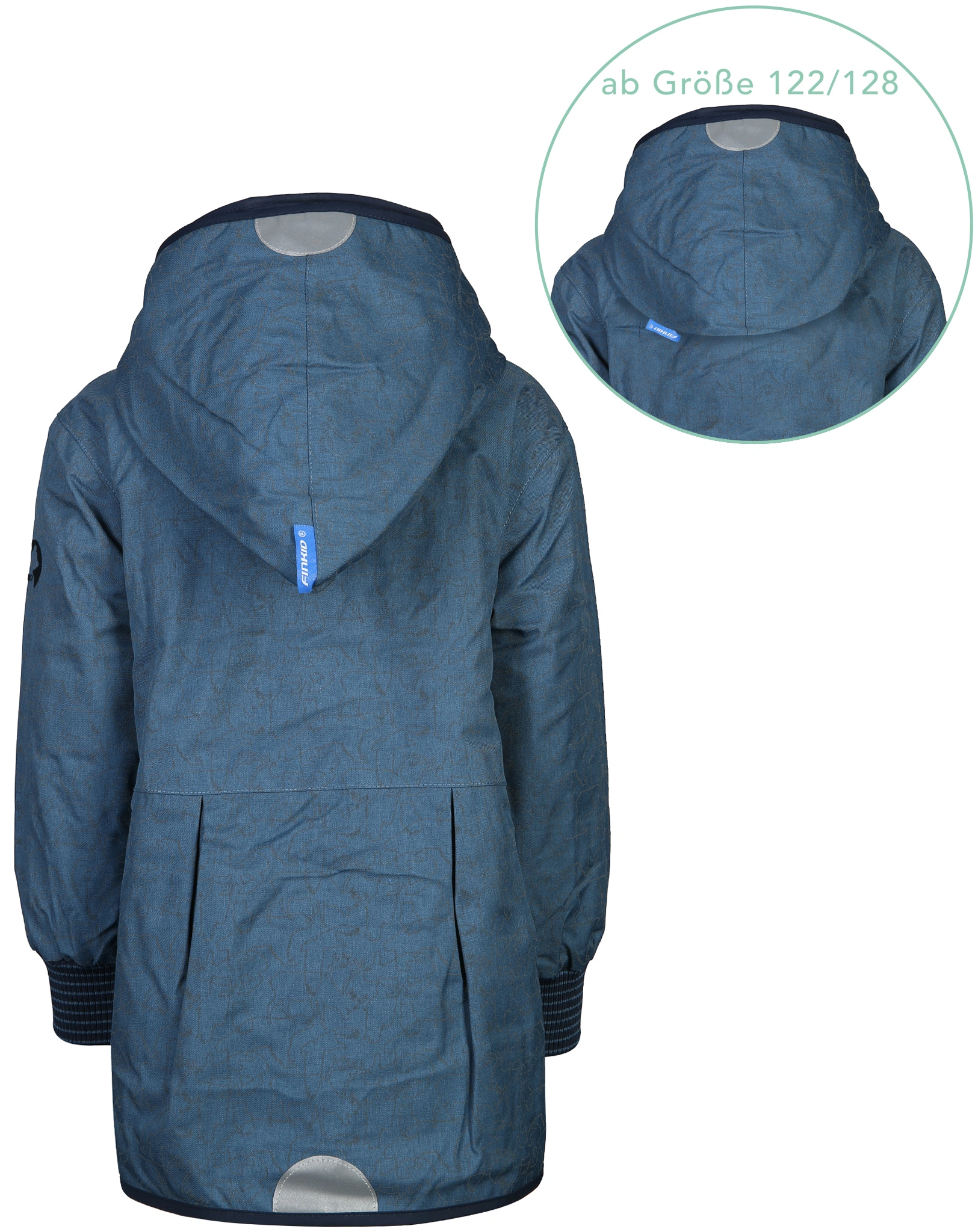 Outdoorjacke 2 in 1 AINA ICE in real teal/navy