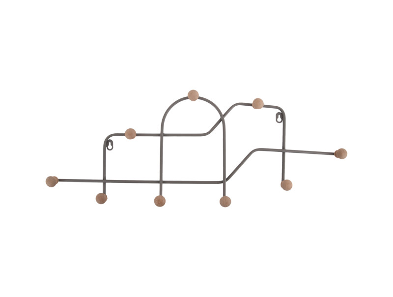 Coat Rack Maze PT4276BL Turquoise blue