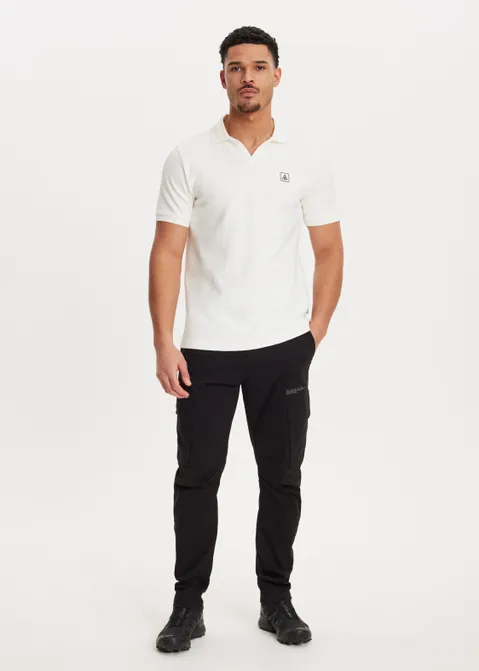 Johnny waffle polo off-white (WIT.O)
