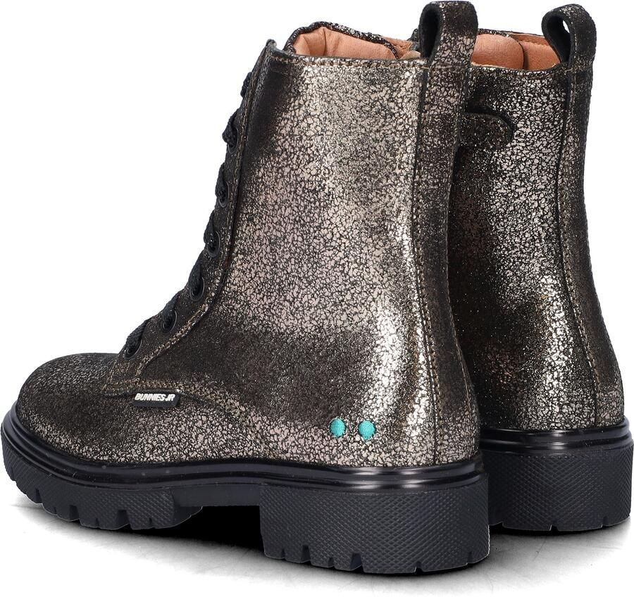 BunniesJR 225884-698 Meisjes Biker Boots Multicolor Suède Veters