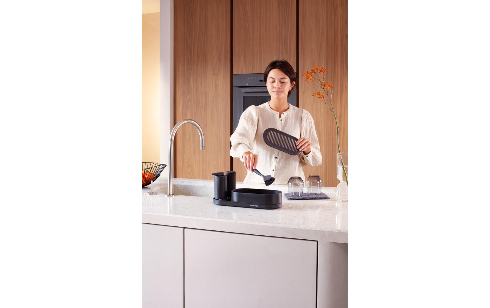 Spültrogbutler-Set Sink Style DunkelgrauSpül-Organizer
