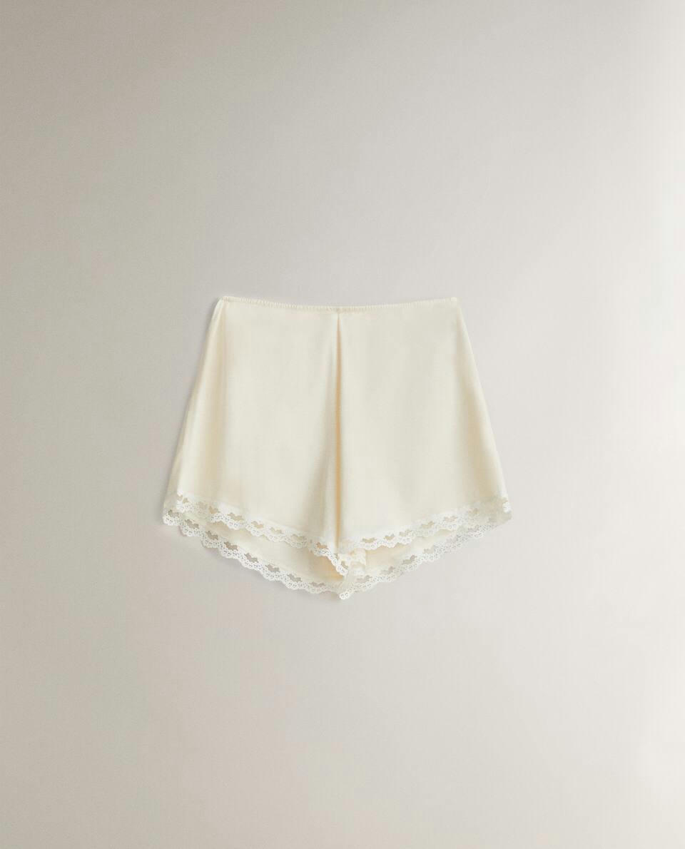 Shorts regata de algodão