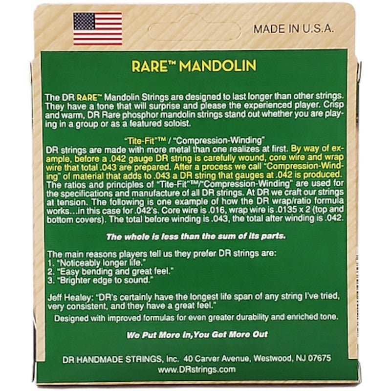 DR Strings MD-12 set snaren 12-41 voor mandoline