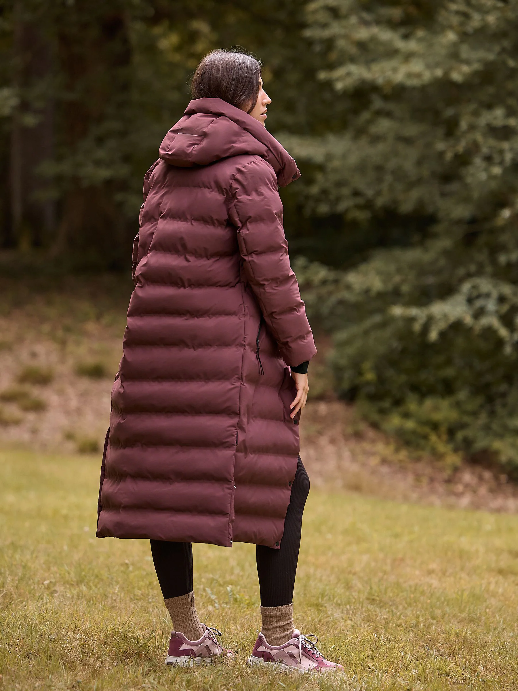 Roze - Element waterdichte gevoerde jas