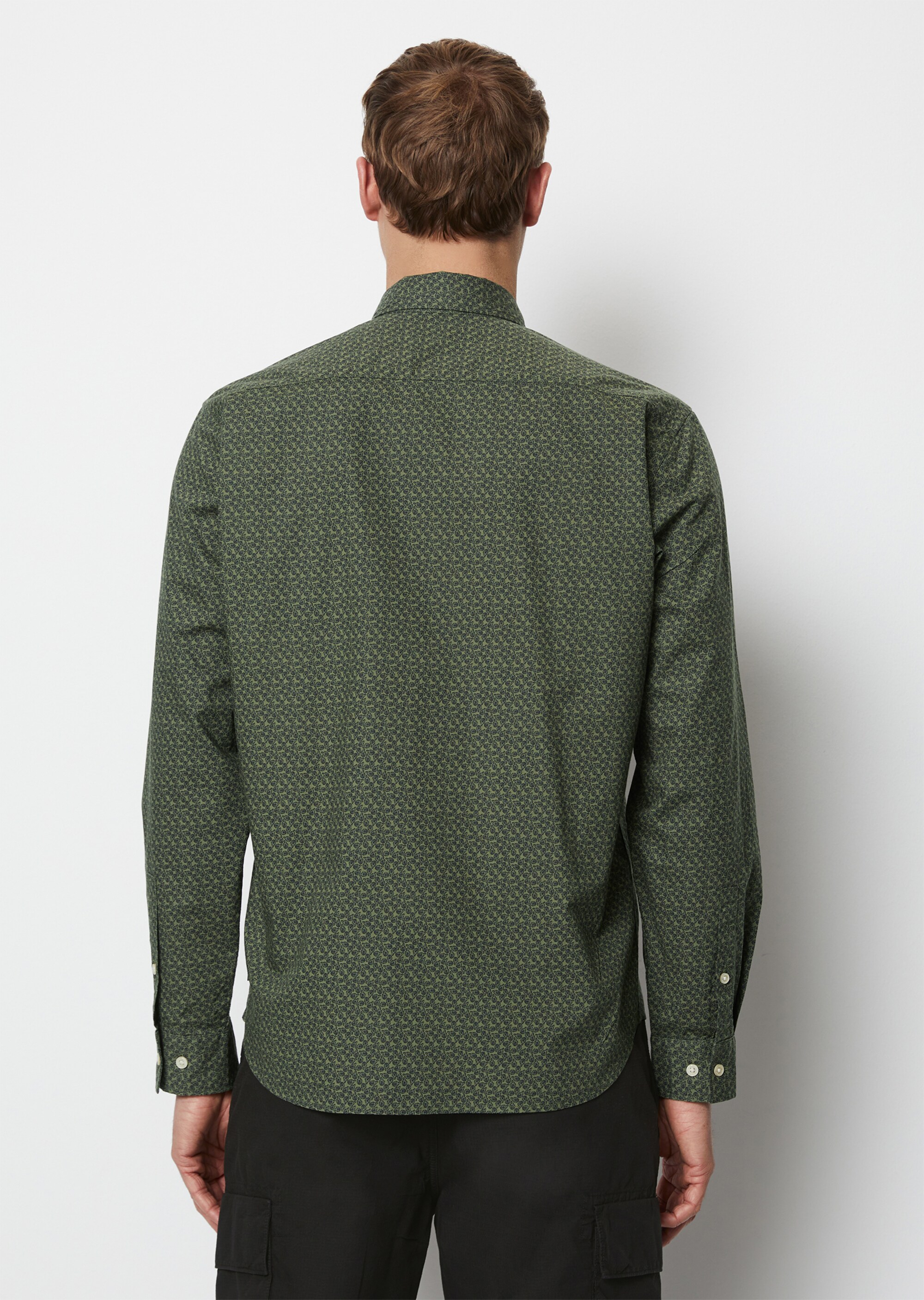 Hemd regular mit Allover-Print