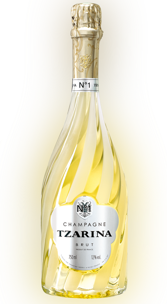 Champagne Tsarine Cuvée Tzarina- Bouteille Lumineuse  Champagne-Champagne -Brut-