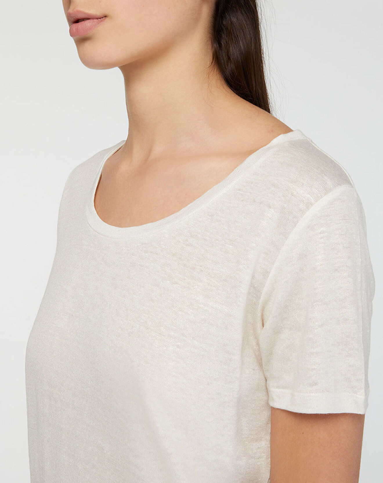 Jodhpur T-Shirt 100% Lin Bahia écru