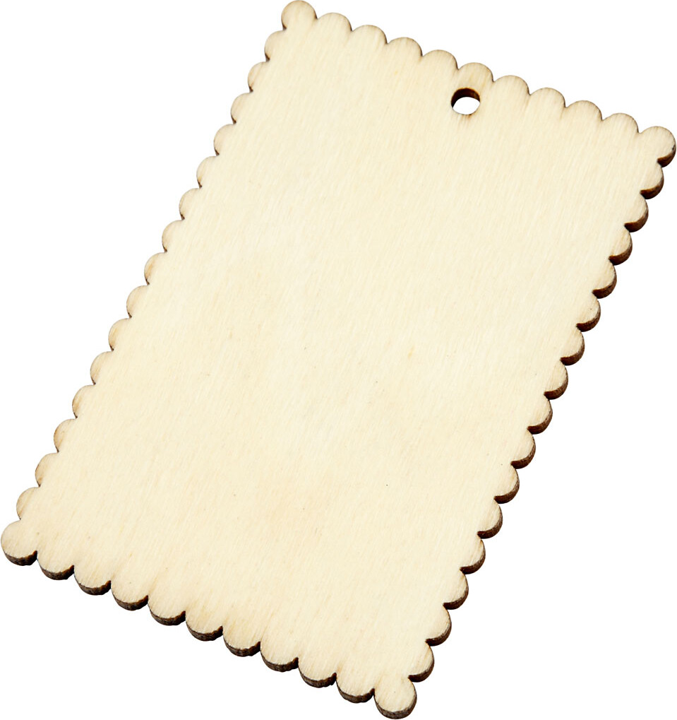 Skilt - Str. 8X5,2 CM - Tykkelse 3 MM - 8 Stk