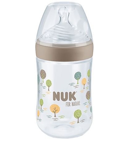 Nuk Babyflasche - Gefüttert Nature - 260 ml - Größe M - Cream