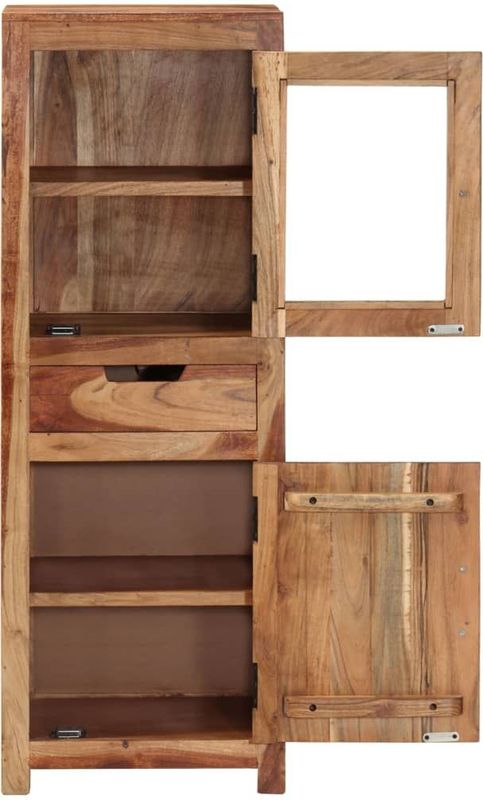VidaXL Hoge Kast 40x34x110 cm Massief Sheeshamhout