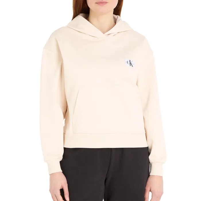 Calvin Klein Woven Label Hoodie Dames