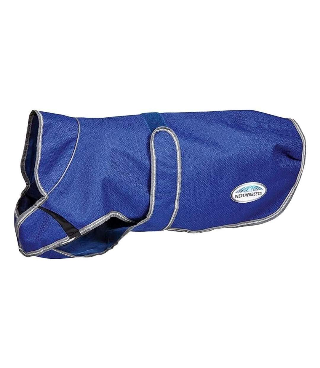 Weatherbeeta - Manteau pour chiens COMFITEC PREMIER FREE DUO DELUXE PARKA (Bleu foncé / Gris / Blanc) (35 cm) - UTWB1799
