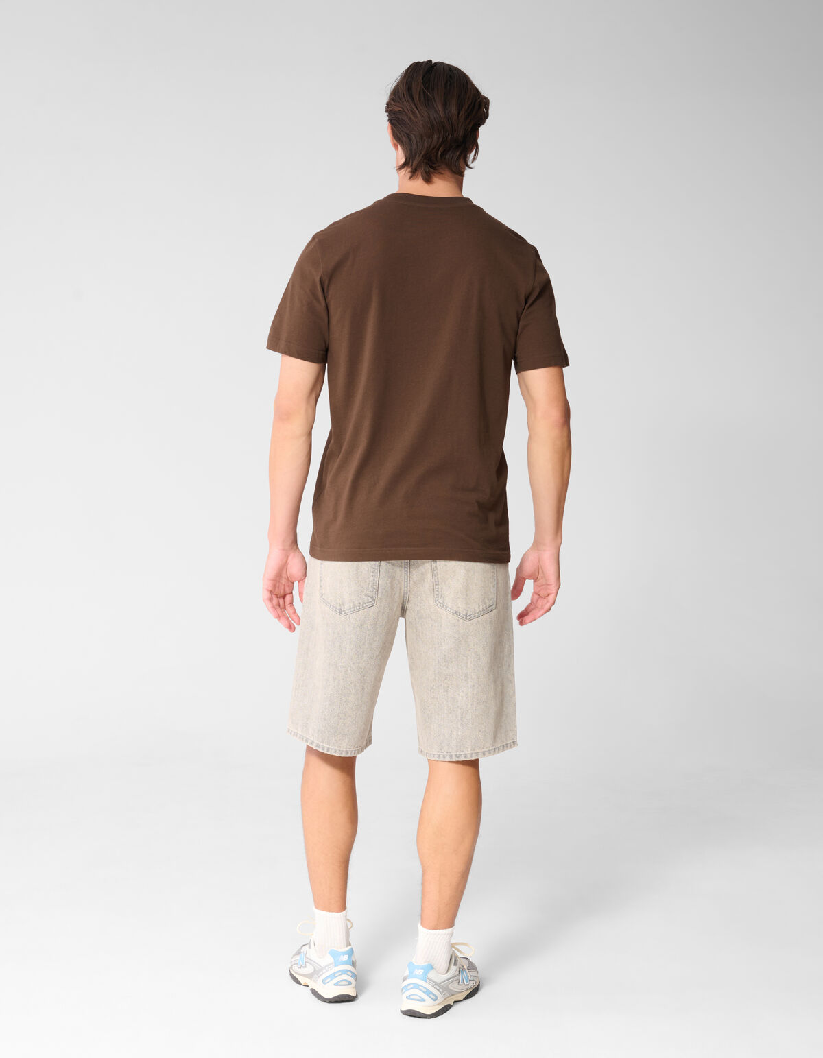 Radar Artwork T-shirt Donkerbruin