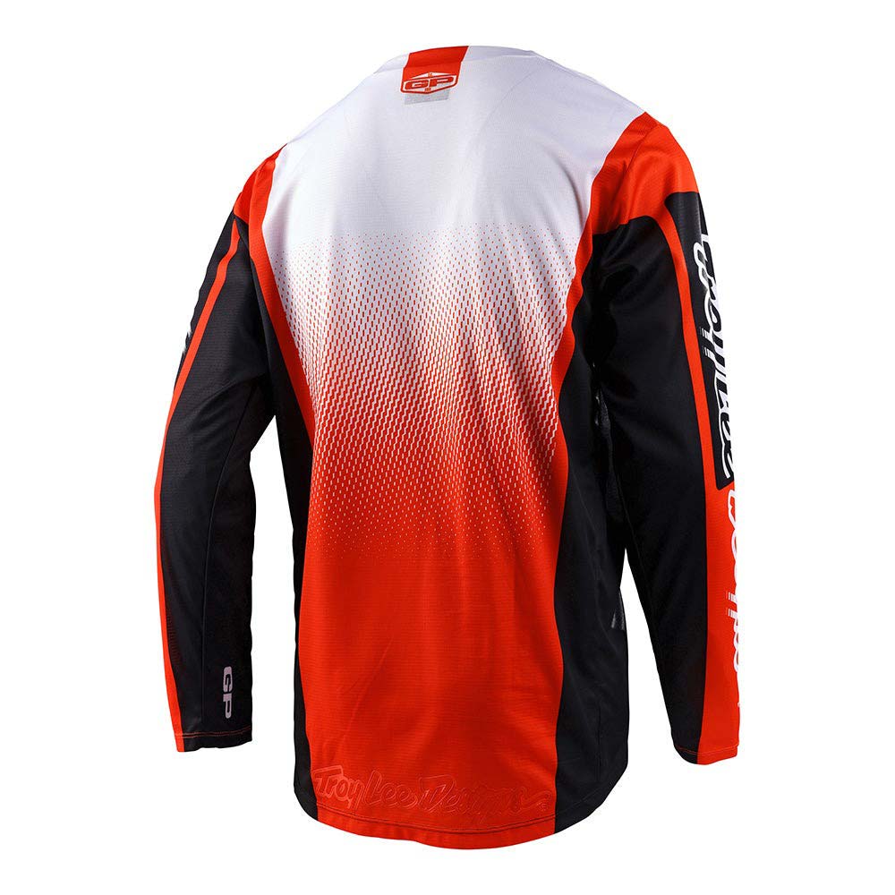 Troy Lee Designs - Maillot GP Icon Noir / Orange / Blanc