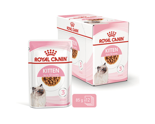 ROYAL CANIN nat kattenvoer in saus voor kittens 85g