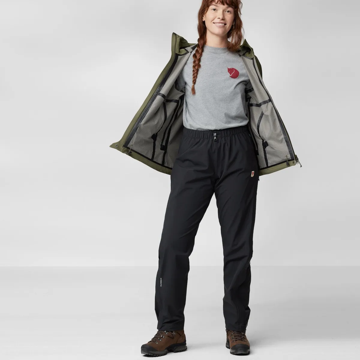 Fjällräven Hc Hydratic Trail Trousers W Black