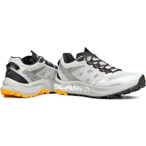 Chaussure trail SCARPA SPIN PLANET WHITE SAFFRON
