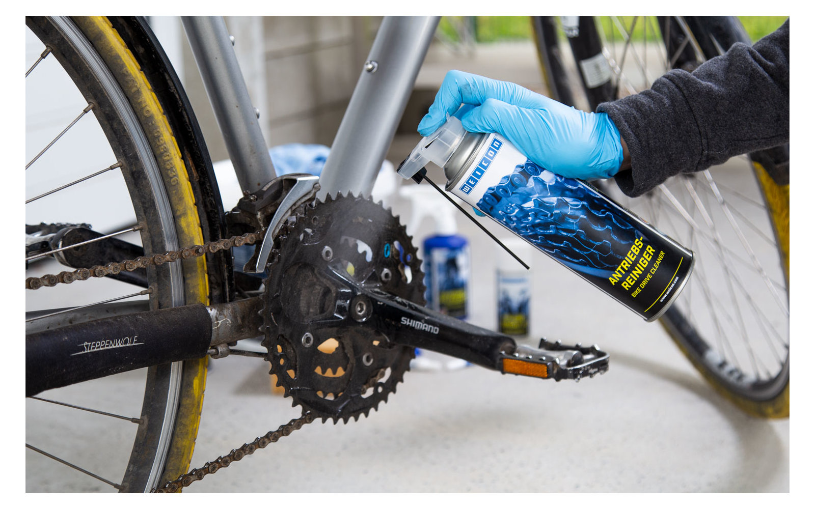Weicon Fahrrad Pflege Set 3-tlg.