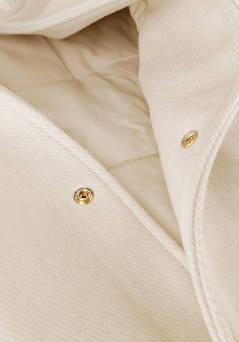 TOMMY JEANS beige tommy jeans jack tjm wool varsity bomber