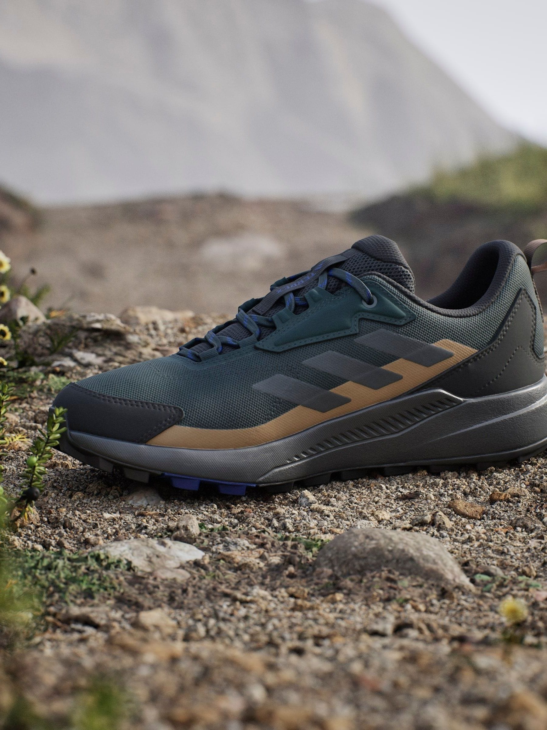 Groen - adidas Terrex Anylander wandelschoenen