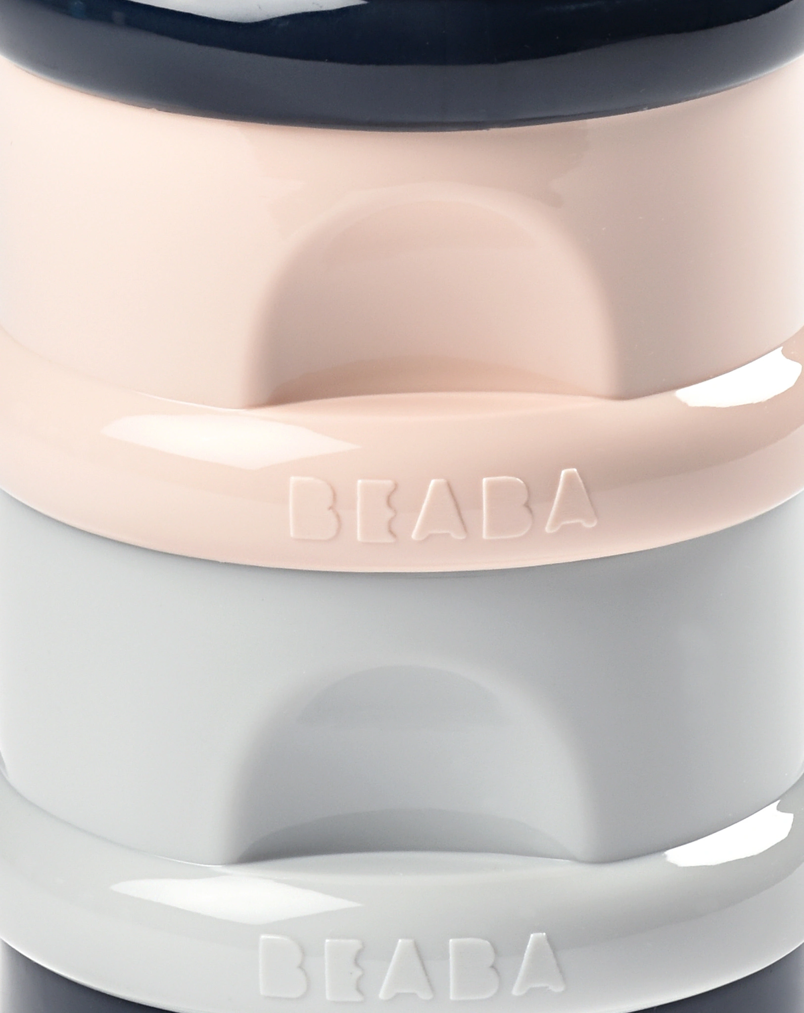 Dosierbox ON THE GO 3-teilig in night blue/rose