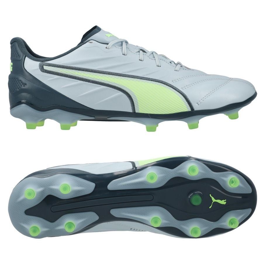 PUMA King Pro FG/AG Lights Out - Frosted Dew/Fizzy Apple/Gray Skies Femme